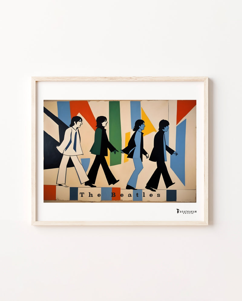 Abbey Road, The Beatles Poster