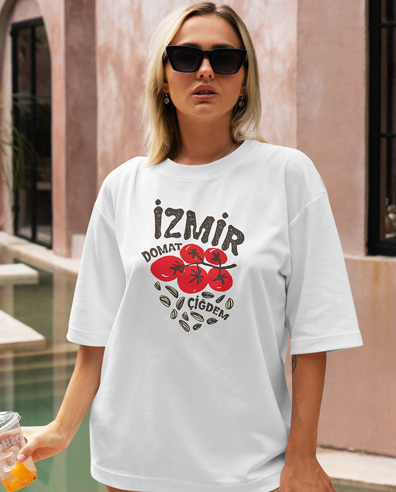 İzmir Sözlüğü Oversize Tişört