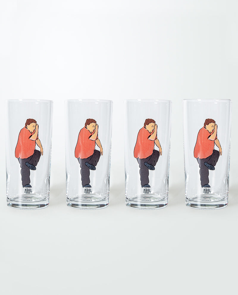 Hassas Denge Erkek Rakı Kadehi 4'lü Set