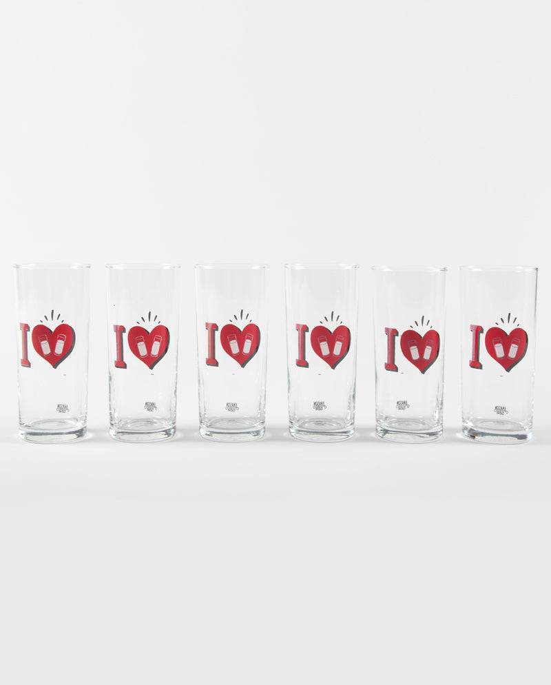 Ben Kalp Klasik Rakı Kadehi 6'lı Set