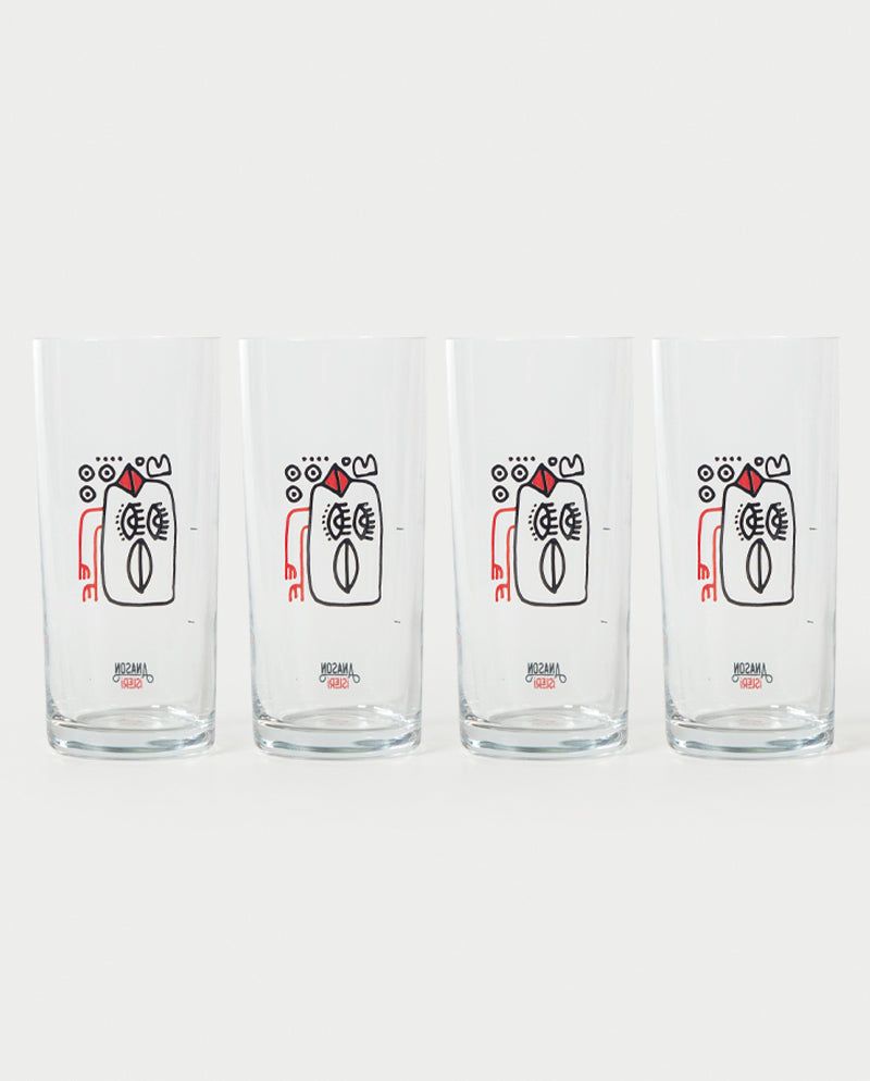 Hür Kuş Rakı Kadehi 4'lü Set