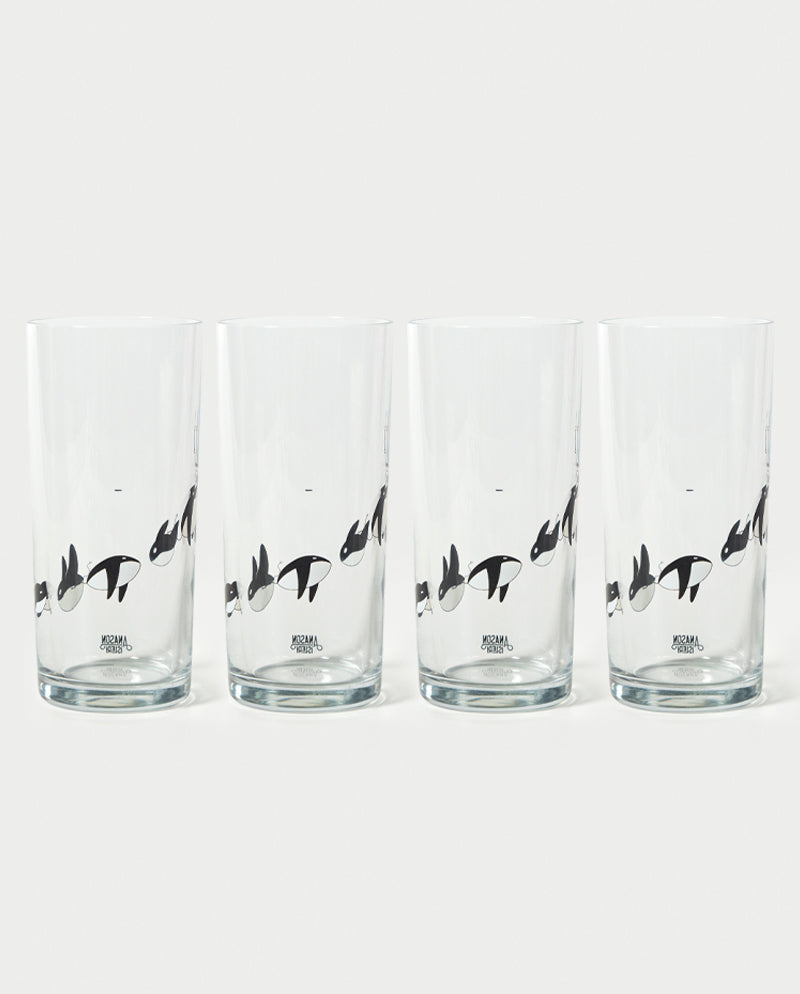 Şakacı Balık Rakı Kadehi 4'lü Set