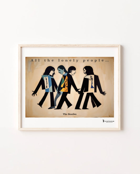 All The Lonely People, The Beatles Poster