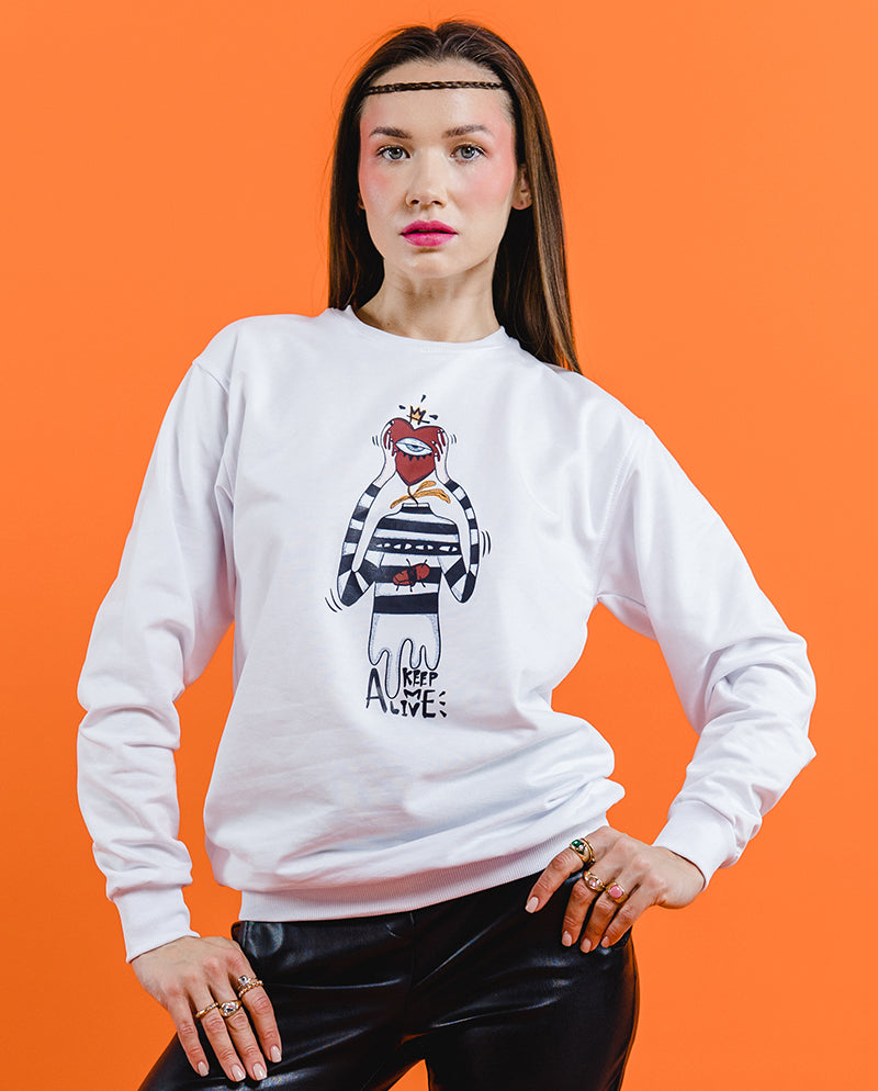 Beni Hayatta Tut Sweatshirt