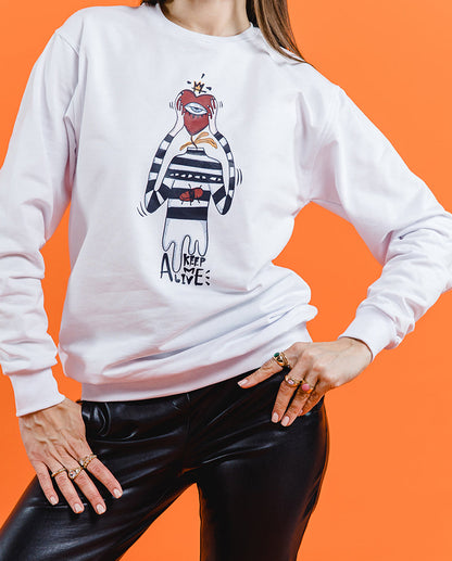 Beni Hayatta Tut Sweatshirt