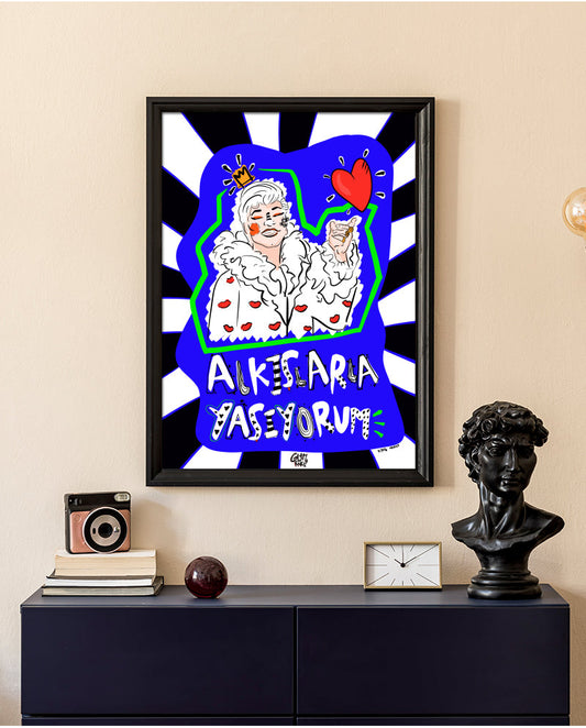 Başımda Tacım Poster