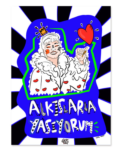 Başımda Tacım Poster