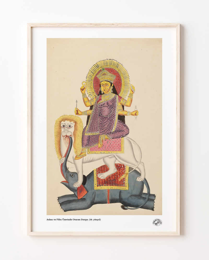 N25.Durga Poster 20,8x29,6 cm