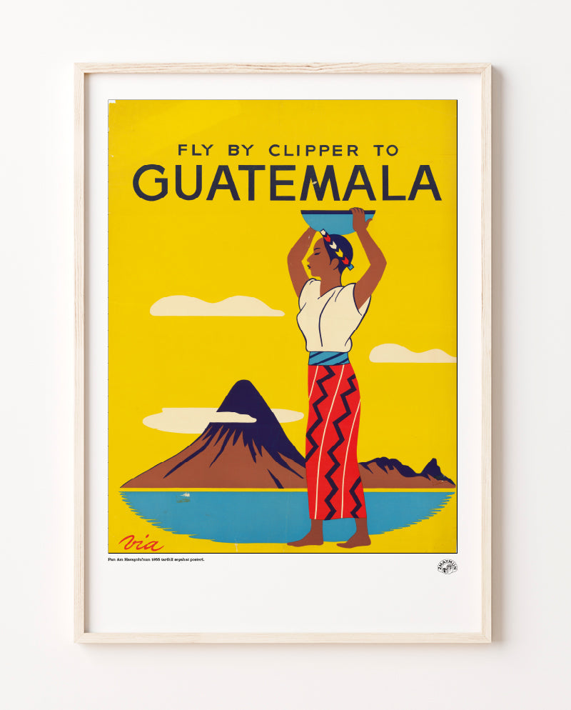 Guatemala’ya Uçuş, Poster