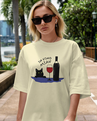 In Vino Miav Oversize Tişört