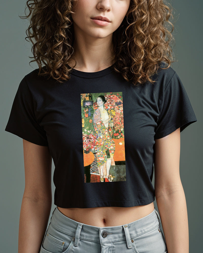 Klimt’in Dansçısı Crop Tişört