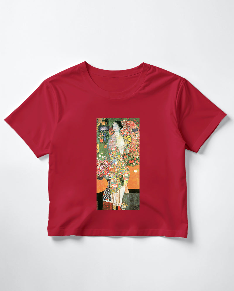 Klimt’in Dansçısı Crop Tişört