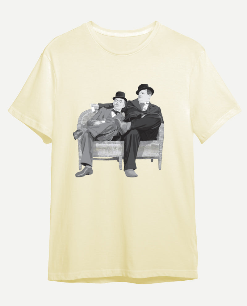 Laurel & Hardy Erkek Tişört