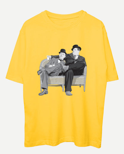 Laurel & Hardy Oversize Tişört