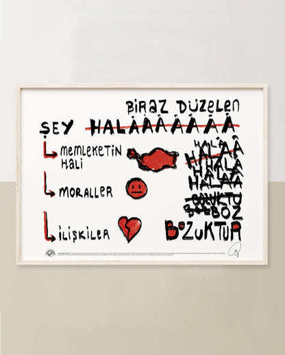 Biraz Düzelen, Poster