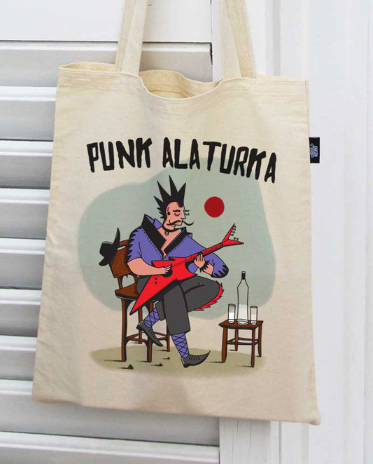 D173.Punk Alaturka Bez Çanta