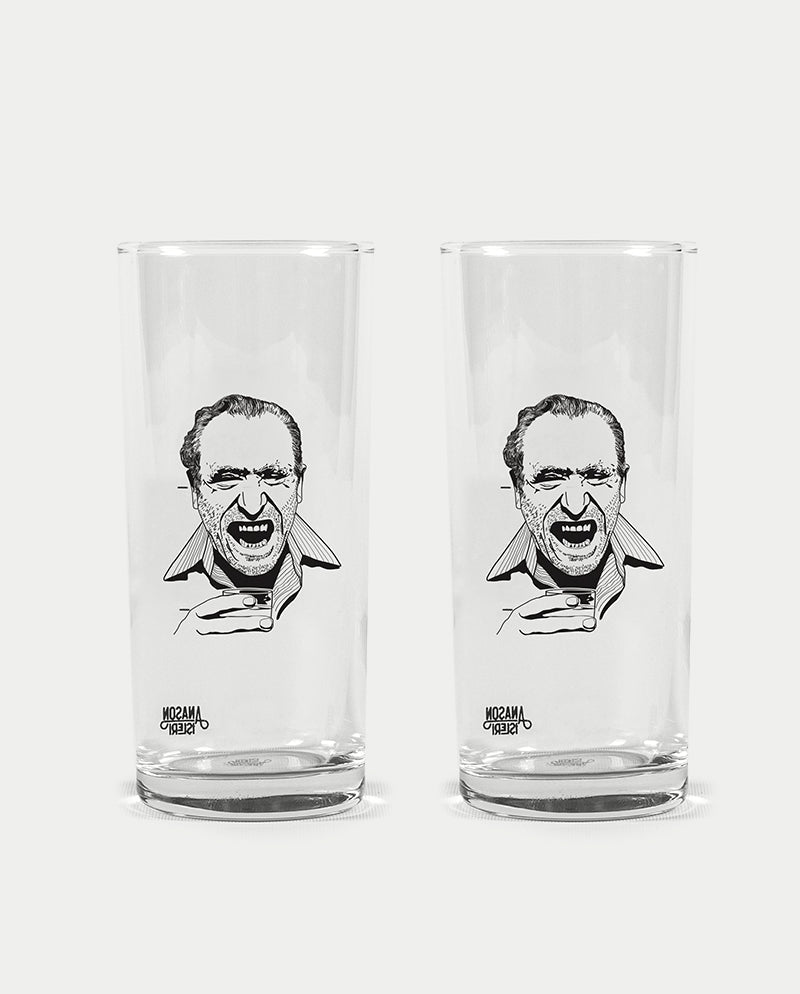 Bukowski Klasik Rakı Kadehi 2'li Set