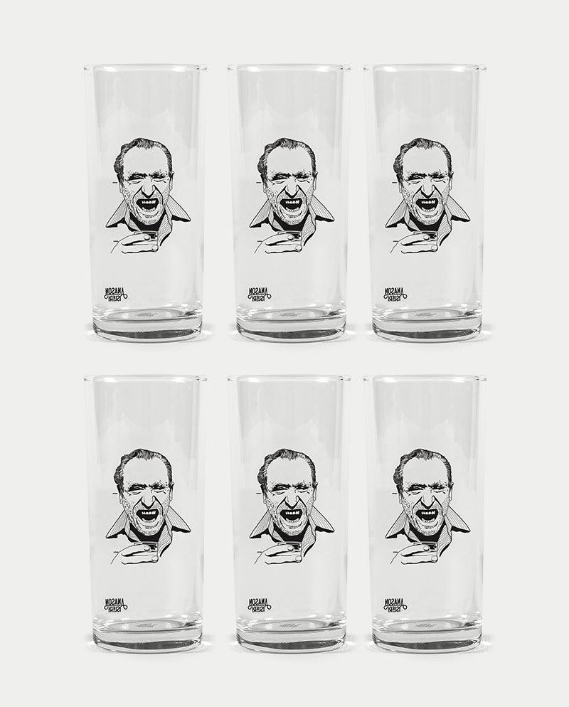 Bukowski Klasik Rakı Kadehi 6'lı Set