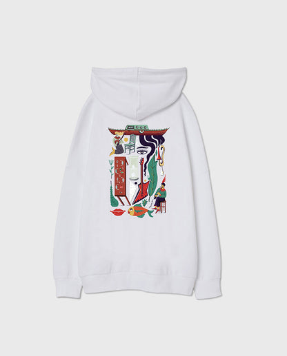 Dali’nin Çilingiri Oversize Unisex Kapüşonlu Sweatshirt