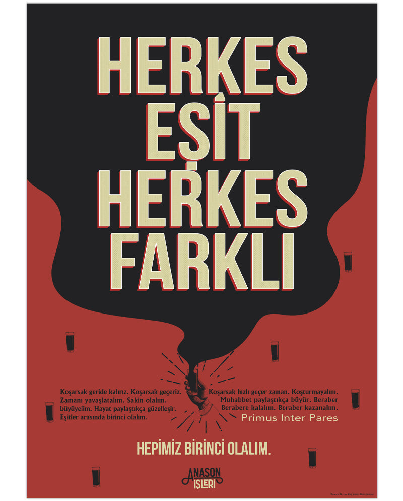 Herkes Eşit Herkes Farklı, Poster