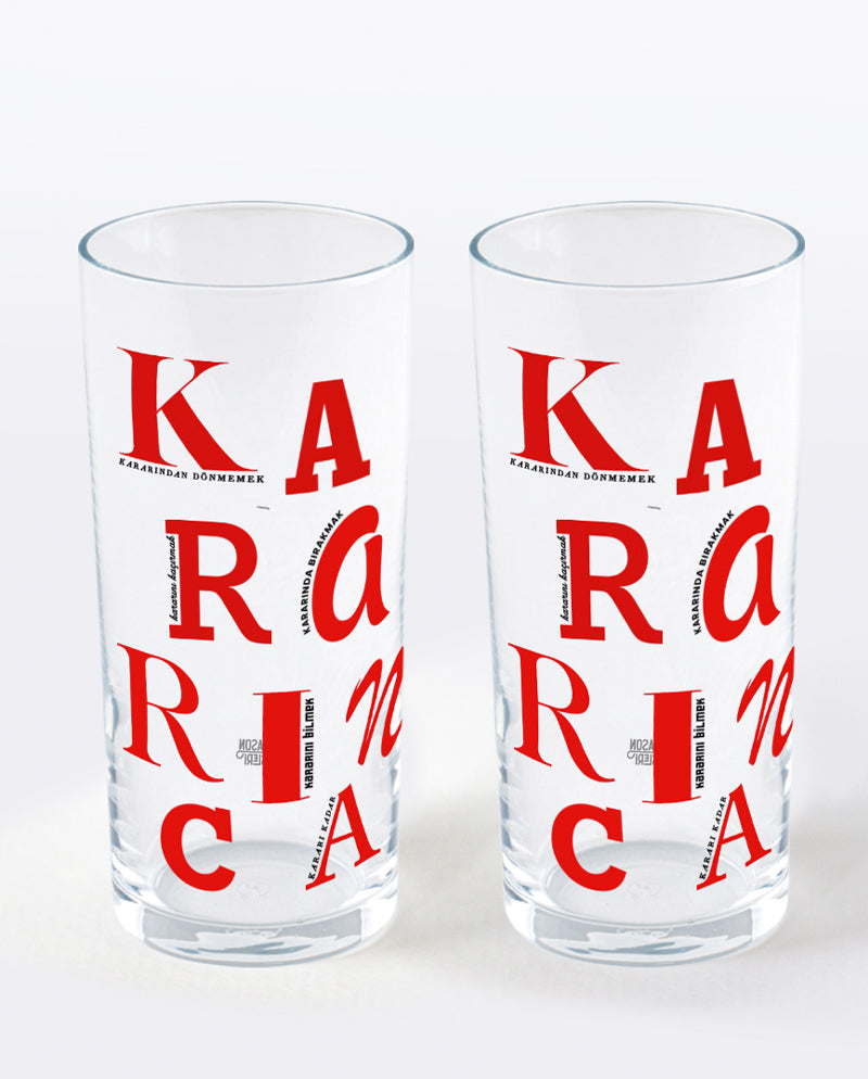 Kararınca, Rakı Kadehi 2'li Set