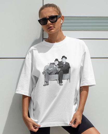 Laurel & Hardy Oversize Tişört