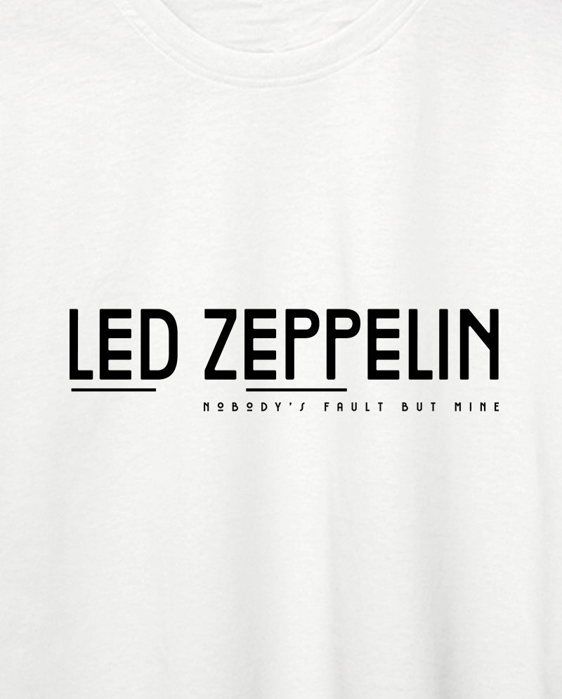 Led Zeppelin - Nobody’s Fault but Mine Oversize Tişört