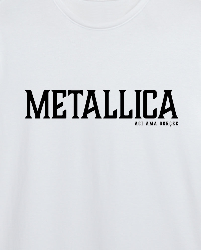 Metallica - Acı Ama Gerçek Erkek Tişört