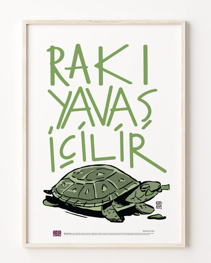 Rakı Yavaş İçilir Poster