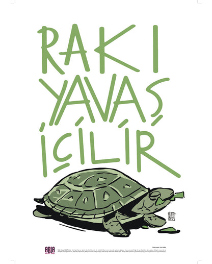 Rakı Yavaş İçilir Poster